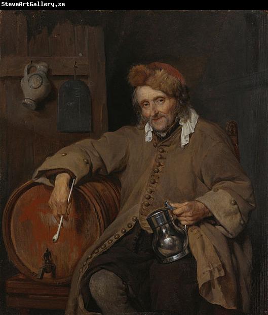 Gabriel Metsu The Old Drinker